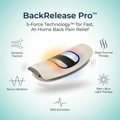 BackRelease Pro™ - Advanced At-Home Sciatica & Back Pain Relief Device