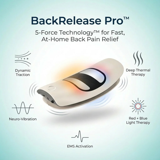 BackRelease Pro™ - Advanced At-Home Sciatica & Back Pain Relief Device