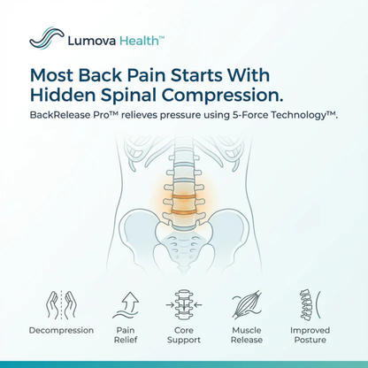 BackRelease Pro™ - Advanced At-Home Sciatica & Back Pain Relief Device
