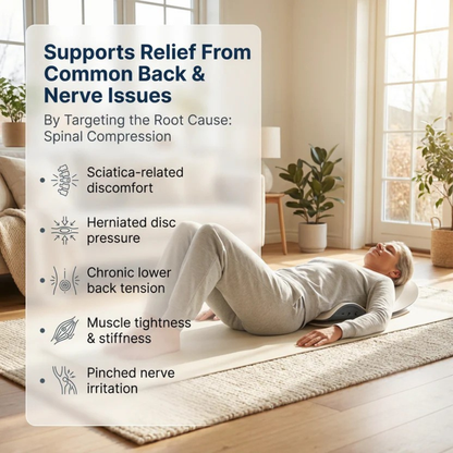 BackRelease Pro™ - Advanced At-Home Sciatica & Back Pain Relief Device