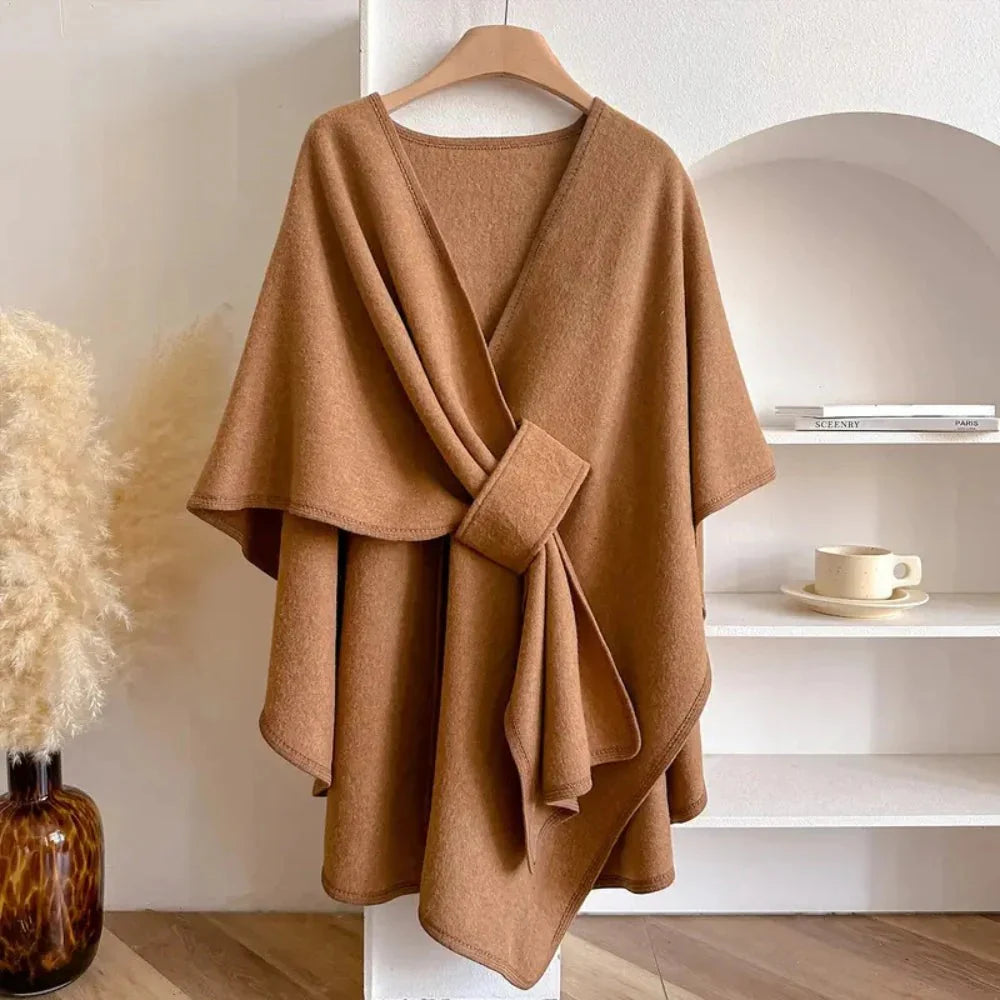 Long Poncho Scarf