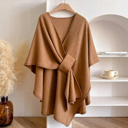 Long Poncho Scarf